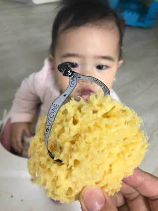 룰라러브 모공관리 끝 지중해산 천연해면 바디스펀지 — 5점을 준 리뷰어가 2018년 1월 올린 사용 사진
