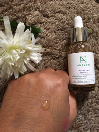 앰플엔 암 페트 펩티드 샷 AMPOULE — 4.5점을 준 리뷰어가 2019년 6월 올린 사용 사진