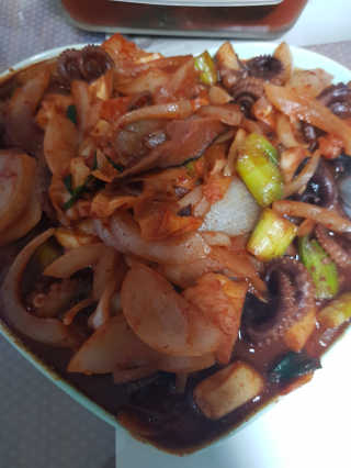 맵꾸미 쭈꾸미볶음 450g — 5점을 준 리뷰어가 2019년 8월 올린 사용 사진