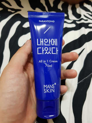 맨즈스킨 파란통 내안에다있다 — 4점을 준 리뷰어가 2017년 9월 올린 사용 사진