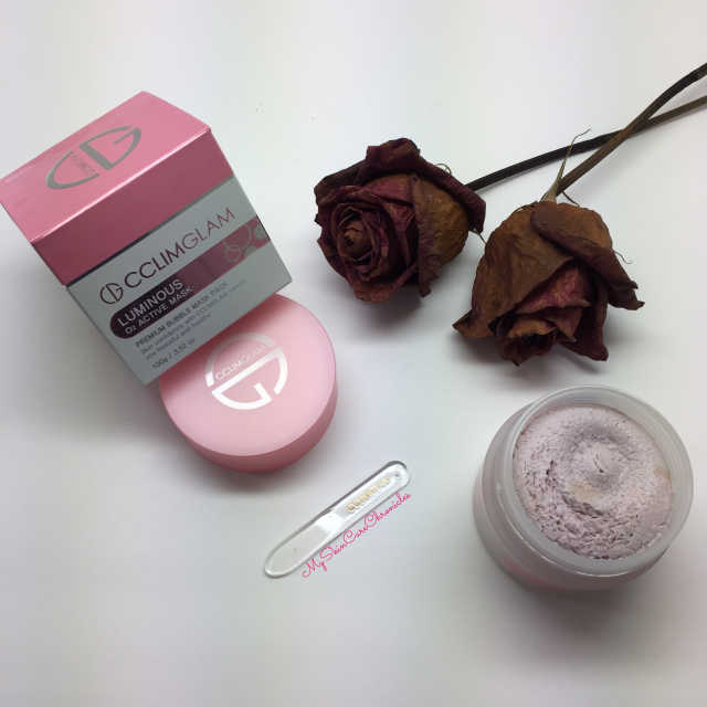 CclimGlam Luminous O2 Active Mask 리뷰 사진