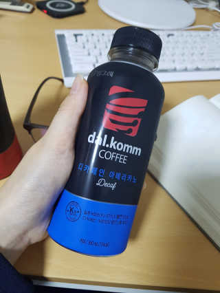 [빙그레] 달콤커피 콜라보 디카페인, 블랙 아메리카노 — 3점을 준 리뷰어가 2019년 1월 올린 사용 사진