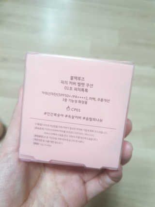 [블랙루즈] 피치 커버 벨벳 쿠션 2종 중 택1 — 4점을 준 리뷰어가 2019년 10월 올린 사용 사진