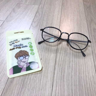 김서림방지 안경닦이 Magic Anti Fog Cloth 렌즈 김서림방지 클리너 — 5점을 준 리뷰어가 2019년 11월 올린 사용 사진