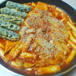 화곡미담 옛날 떡볶이 — 5점을 준 리뷰어가 2020년 3월 올린 사용 사진