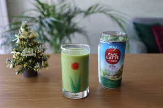 마이카페라떼 말차 아몬드브리즈 7개입 — 3점을 준 리뷰어가 2019년 11월 올린 사용 사진