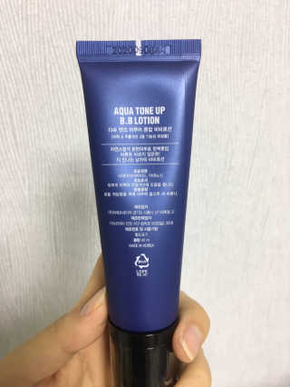다슈코리아 다슈 맨즈 톤 업 비비로션 40ml — 4.83점을 준 리뷰어가 2018년 6월 올린 사용 사진