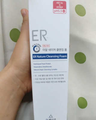 Dr.메디션 ER 네이처 클렌징폼- 오일리스킨용 — 5점을 준 리뷰어가 2018년 7월 올린 사용 사진