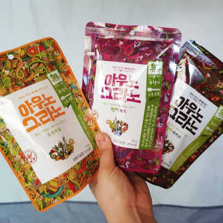 아우노그라노 오리지날, 진짜 베리, 진짜 카카오 — 4.67점을 준 리뷰어가 2018년 7월 올린 사용 사진