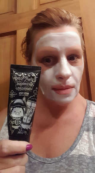 엘리자베카 Elizavecca  LongoLongo Gronique Diamond Mask Pack — 3.5점을 준 리뷰어가 2018년 6월 올린 사용 사진