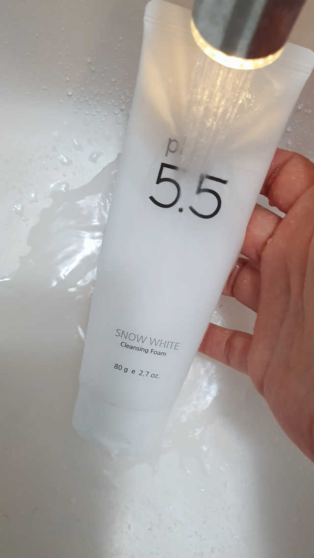 포므시 스노우화이트클렌징폼pH5.5 리뷰 사진