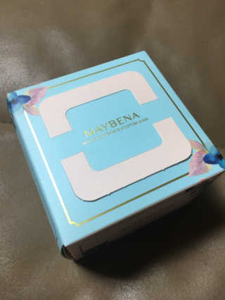 메이베나 1일 1팩 뽑아쓰는 마스크팩 — 3점을 준 리뷰어가 2019년 2월 올린 사용 사진