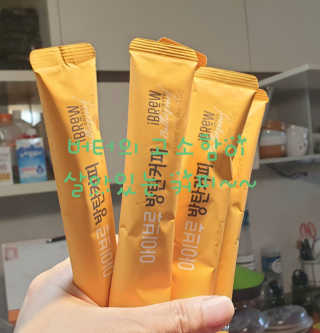 한국맥널티 아이브루 방탄커피 — 5점을 준 리뷰어가 2019년 8월 올린 사용 사진
