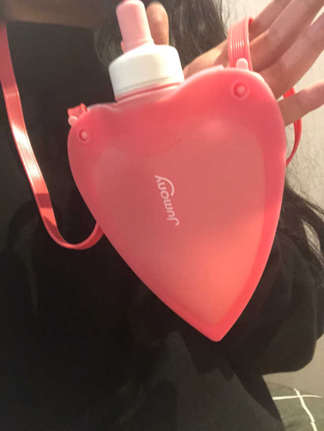 실리콘 하트 물주머니 250ml WSK 424 리뷰 사진