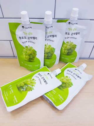 자연지애 곤약젤리 — 5점을 준 리뷰어가 2018년 10월 올린 사용 사진