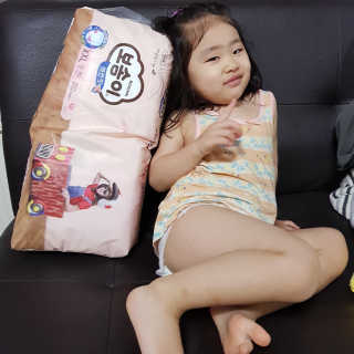 보솜이 액션핏 팬티형 — 5점을 준 리뷰어가 2019년 3월 올린 사용 사진