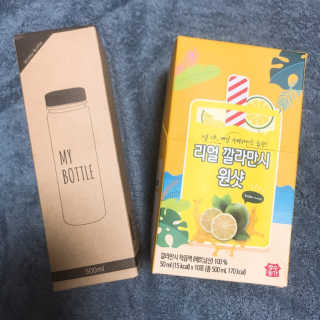 장수농가 리얼깔라만시 원샷 50ml 10팩+보틀 — 4.5점을 준 리뷰어가 2019년 5월 올린 사용 사진