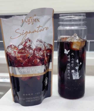 (주)쟈뎅 쟈뎅 시그니처 블랙, 헤이즐넛 230ml — 4점을 준 리뷰어가 2018년 6월 올린 사용 사진