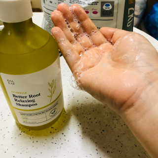 달리프 클로렐라 베러 루트 릴렉싱 샴푸 500ml — 5점을 준 리뷰어가 2019년 11월 올린 사용 사진