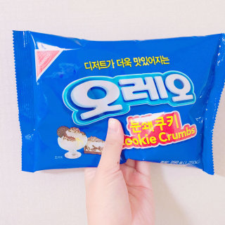 오레오 분쇄쿠키 — 5점을 준 리뷰어가 2016년 9월 올린 사용 사진