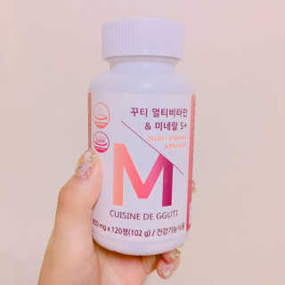 CUISINEDEGGUTI 꾸티 멀티비타민&미네랄S+ — 5점을 준 리뷰어가 2017년 11월 올린 사용 사진