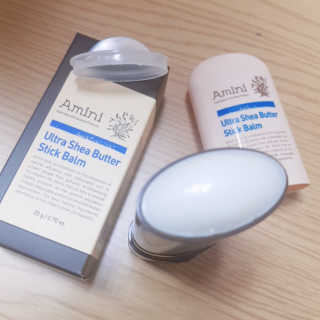 아미니 울트라 시어 버터 스틱 밤 — 5점을 준 리뷰어가 2019년 1월 올린 사용 사진