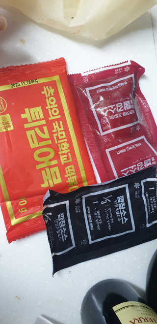 추억의 국민학교 떡볶이 시그니처국떡 + 추억의국떡 3종 — 5점을 준 리뷰어가 2019년 9월 올린 사용 사진