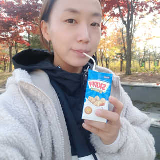스키피피넛우유 스키피 피넛버터우유 — 5점을 준 리뷰어가 2019년 11월 올린 사용 사진