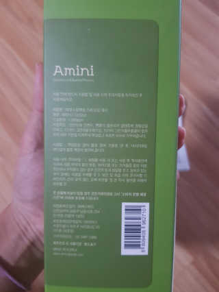 아미니 오일워시 시리즈 400ml（3종 중 1종 랜덤발송 — 5점을 준 리뷰어가 2019년 8월 올린 사용 사진