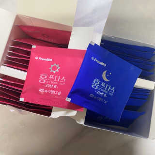 프롬바이오 홍쓰다스 아침,저녁 맞춤형 다이어트식품 14포+14포 — 5점을 준 리뷰어가 2020년 2월 올린 사용 사진