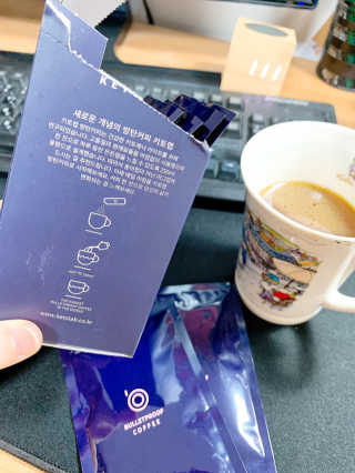키토랩 방탄커피 일주일용 — 5점을 준 리뷰어가 2019년 5월 올린 사용 사진