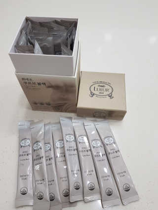 [하우투잇] 뤼에르 쿠르브 블랙 10ml x 30포 총 300ml — 5점을 준 리뷰어가 2020년 3월 올린 사용 사진