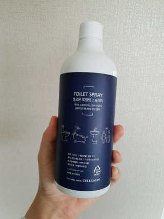셀로몬 토일렛 스프레이 500ml — 5점을 준 리뷰어가 2018년 5월 올린 사용 사진