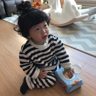 보솜이 아기물티슈 베이비케어 푸에디션 캡 74매 10입 — 5점을 준 리뷰어가 2019년 4월 올린 사용 사진