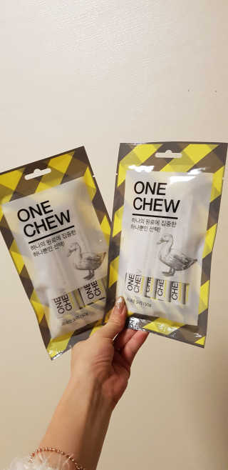 펫프렌즈 생고기가 한봉지 가득 원츄 50g — 5점을 준 리뷰어가 2020년 1월 올린 사용 사진