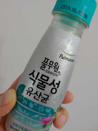 [풀무원 프로바이오틱] 식물성유산균 모링가 밀크씨슬 — 4점을 준 리뷰어가 2019년 7월 올린 사용 사진