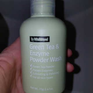 바이 위시트랜드 Green Tea Powder Wash — 4.33점을 준 리뷰어가 2018년 1월 올린 사용 사진
