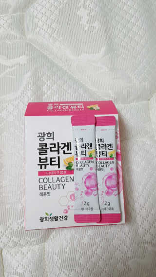 광희생활건강 광희 콜라겐뷰티 — 3점을 준 리뷰어가 2020년 1월 올린 사용 사진