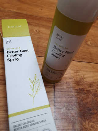 달리프 클로렐라 베러 루트 쿨링 스프레이 100ml — 3점을 준 리뷰어가 2019년 7월 올린 사용 사진