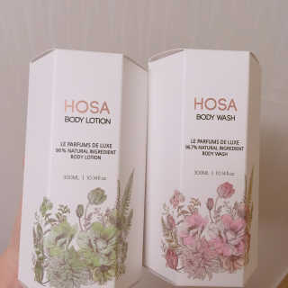 HOSA BODY WASH+BODY LOTION — 3.5점을 준 리뷰어가 2018년 4월 올린 사용 사진
