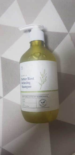 달리프 클로렐라 베러 루트 릴렉싱 샴푸 500ml — 5점을 준 리뷰어가 2019년 1월 올린 사용 사진