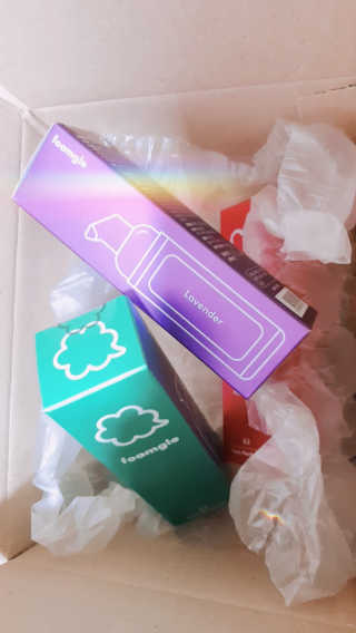 폼글 I foamgle [폼글] 거품가글 50ml 3종 - 민트, 라벤더, 라즈베리 — 3점을 준 리뷰어가 2019년 12월 올린 사용 사진
