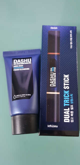 다슈코리아 다슈 맨즈 듀얼 트릭 스틱 + 폼클렌징 30ml — 5점을 준 리뷰어가 2020년 3월 올린 사용 사진