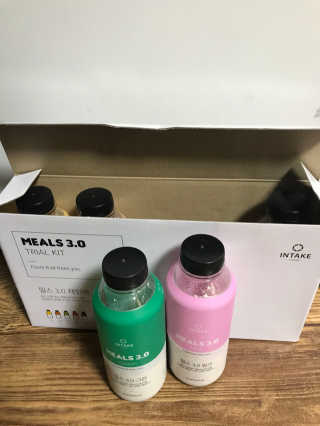 인테이크 밀스 3.0 Trial Kit(보틀형 5종) — 5점을 준 리뷰어가 2017년 4월 올린 사용 사진