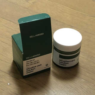 벨라몬스터 센서티브 케어 솔루션 톳크림 — 5점을 준 리뷰어가 2019년 3월 올린 사용 사진