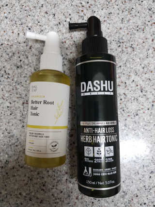 다슈코리아 다슈 데일리 안티 헤어로스 허브 헤어토닉 150ml — 5점을 준 리뷰어가 2019년 12월 올린 사용 사진