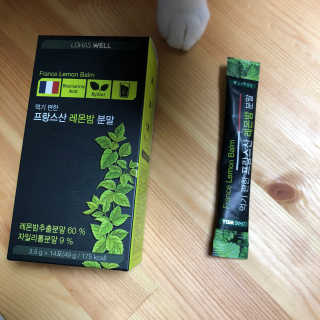 로하스웰 프랑스산 레몬밤 분말 — 2.33점을 준 리뷰어가 2018년 7월 올린 사용 사진