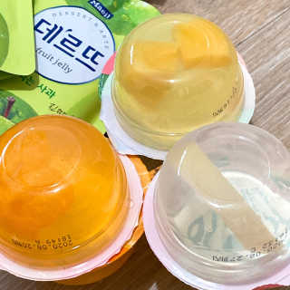 데르뜨 떠먹는 과일 3종, 짜먹는 과일 2종 총 10개 체험 — 5점을 준 리뷰어가 2020년 3월 올린 사용 사진