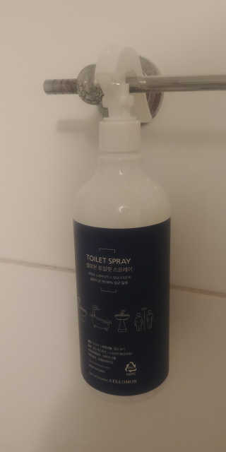셀로몬 토일렛 스프레이 500ml — 4점을 준 리뷰어가 2018년 5월 올린 사용 사진