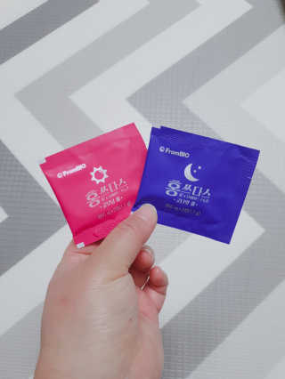 프롬바이오 홍쓰다스 아침,저녁 맞춤형 다이어트식품 14포+14포 — 5점을 준 리뷰어가 2020년 2월 올린 사용 사진